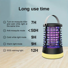 Portable Waterproof LED Mosquito Killer Lamp (1pc)