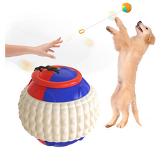 Pet Draw Rope Hand Throwing Ball for Dog Training