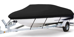 Waterproof 600D Oxford Fabric Boat Cover for V-Shaped