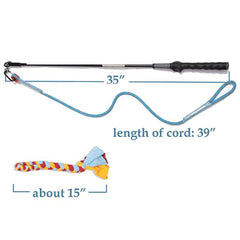 Portable Interactive Pet Training Toy for Outdoor Play