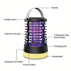 Portable Waterproof LED Mosquito Killer Lamp (1pc)