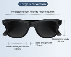 AI Enhanced Camera Glasses