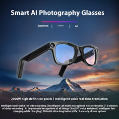 AI Enhanced Camera Glasses